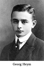 Das lyrische Werk Georg Heyms ist stilistisch typisch für die Epoche des Expressionismus