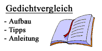 Bei einem Gedichtvergleich werden zwei lyrische Texte miteinander verglichen Aufbau, Tipps und Anleitung für einen Gedichtvergleich