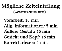 Aussehen charakter personenbeschreibung und Charaktereigenschaften zum